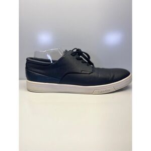 Calvin Klein MENS SIZE 10.5 Casual Lace Up Sneakers Shoes Blue Barrie